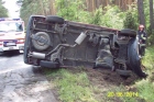2014-06-20 - Trasa Męcikał - Chojnice, wypadek drogowy