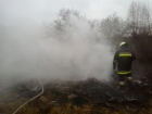 2014-03-25 - Zalesie, pożar dzikiego wysypiska śmieci