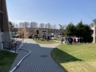 2022-04-27 - Pożar w Akademickim Ośrodku Marynarki Wojennej w Czernicy