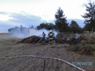 2014-08-18 - Gacnik, pożar obornika i rżyska