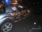 2014-11-10 - Wypadek Mazdy w Wielkich Chełmach