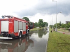 2016-06-01 - Silne opady deszczu oraz wiatry przetoczyły się przez gminę Brusy