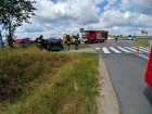 2019-08-05 - Wypadek na DW235 w miejscowości Żabno