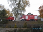 2014-10-13 - Pożar kotłowni w Męcikale Strudze.