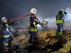 2021-01-01 - Sylwestrowy pożar stodoły w Czapiewicach