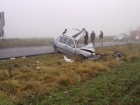 2012-11-19 - Trasa Brusy - Żabno, zderzenie samochodu osobowego z ciężarowym