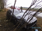 2015-12-18 - Wypadek na trasie Brusy - Męcikał, DW 235.