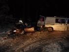 2012-01-17 - Trasa Kosobudy - Czersk, zderzenie dwóch pojazdów