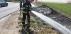 2019-04-23 - Pożar trawy w miejscowości Zalesie