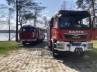 Pożar w Akademickim Ośrodku Marynarki Wojennej w Czernicy