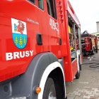 2016-04-29 - Brusy - pożar i zadymienie w piwnicy