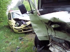 2011-05-17 - Trasa Brusy - Męcikał, zderzenie dwóch samochodów