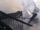 2012-07-11 - Swornegacie, pożar zabudowań po uderzeniu pioruna