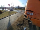 2019-02-07 - Poważny wypadek na skrzyżowaniu ulic Gdańskiej i Sportowej w Brusach