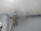 2018-08-25 - Pożar zakładu wędliniarskiego w Czersku