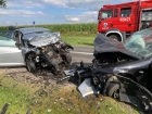 2023-08-22 - Wypadek drogowy na DW235 w Gacniku