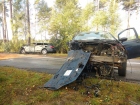 Wypadek drogowy na DW235 w okolicy Turowca