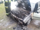 2014-03-27 - Brusy-Jaglie, pożar samochodu osobowego