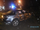 2014-11-10 - Wypadek Mazdy w Wielkich Chełmach